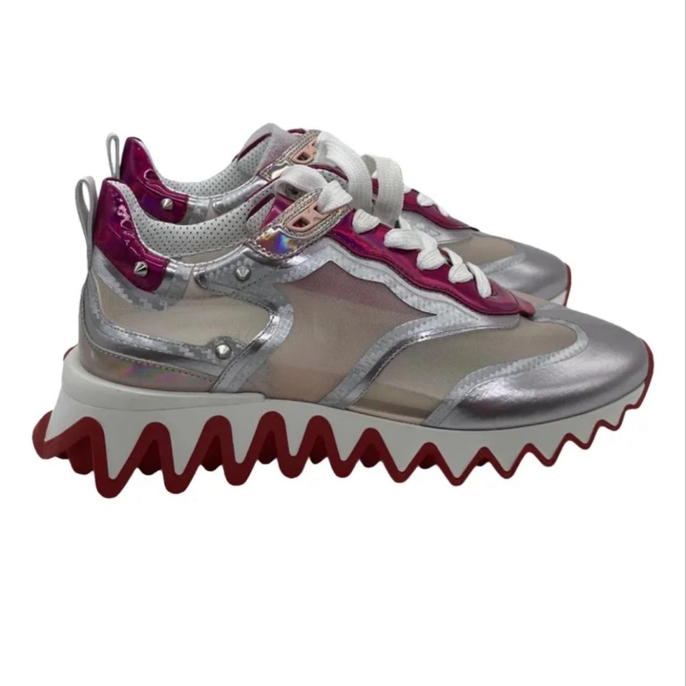 Christian Louboutin Fuchsia Sharkina Flats